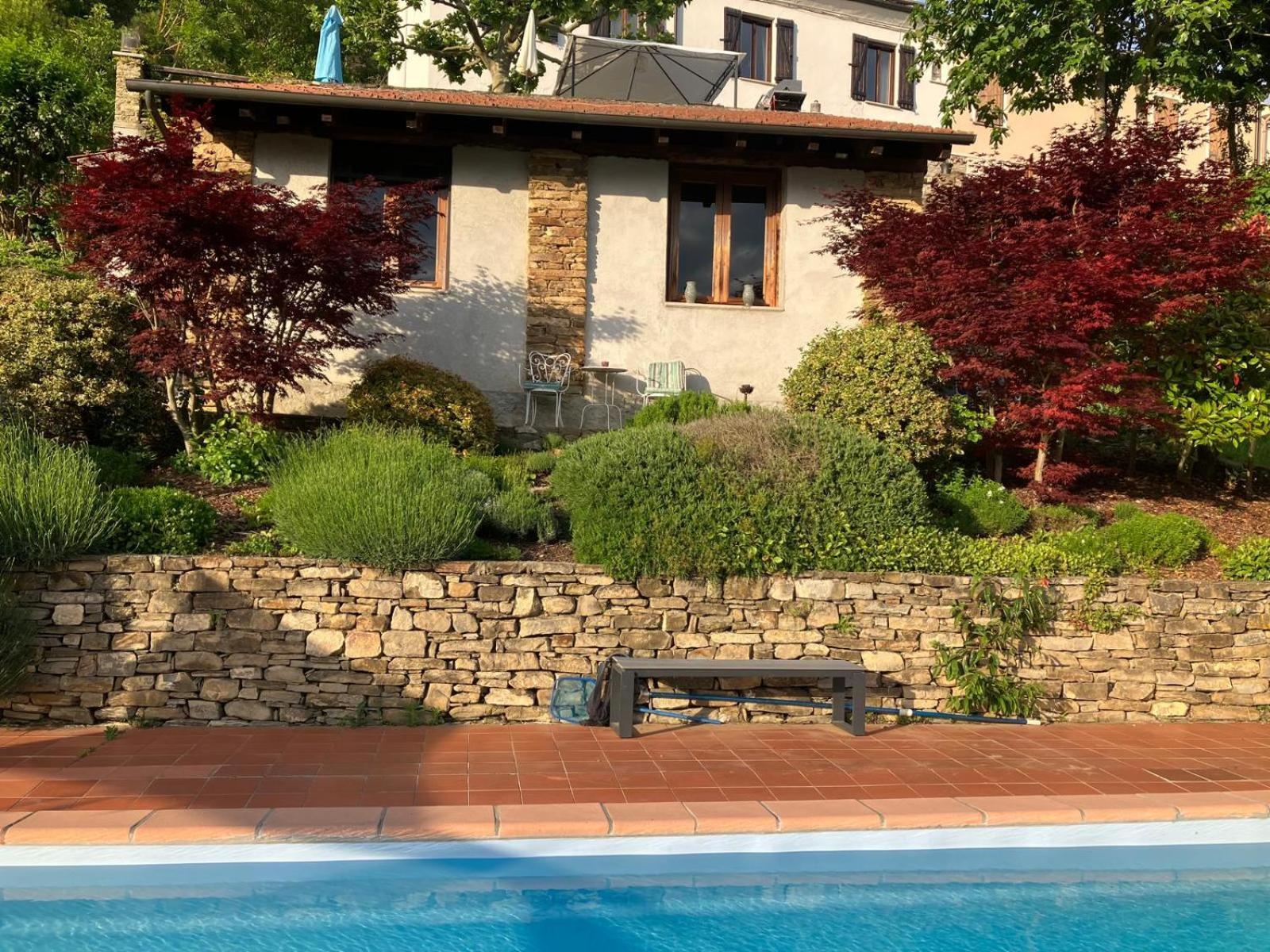 Casa Petra - Casa Tre Stelle - Casa Caneva - Ferien für 6-14 Personen Ponti Exterior foto